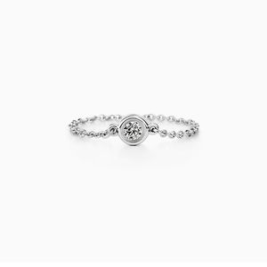 TIFFANY & CO. Elsa Peretti Diamonds by the Yard Ring